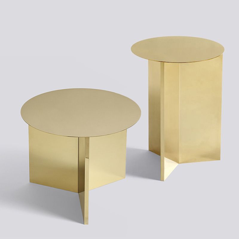 Modern stijl uit het midden van de eeuw multi-kleuren selectie van metalen salontafel