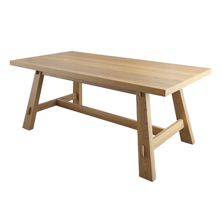 Modern Pine Wood Table for Restaurant Rectangle Dining Table with Trestle Base Clearhalo ' dining_table' 'Dining Tables & Seating' 'Dining Tables' 'furn' 'furn_dining_table' 'Furniture' 'furniture_dining_table' 'Kitchen & Dining Furniture' 'kitchen&dining_furn' 'kitchen' 'kitchen_dining_table' 1200x1200_2e4759b2-1eed-41f7-a49a-92f42ae845d9