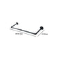 Industrial Style Coat Hanger Metal Water Pipe Wall Mounted Coat Rack