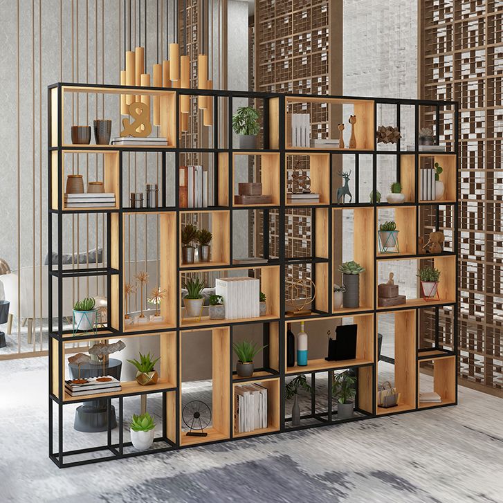 9.84"W Bookshelf Industrial Style Open Back Bookcase for Home and Office Clearhalo 'Bookcases' 'furn' 'furn_bookcases' 'Furniture' 'furniture_bookcases' 'kitchen' 'kitchen_bookcases' 'Living Room Furniture' 'Office Furniture' 1200x1200_2e4ca718-f909-4dda-8d0f-baef50ecd01b