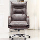 Silver Metal Modern Conference Chair with High Back Leather Conference Chair Clearhalo 'furn' 'furn_office_chair' 'Furniture' 'furniture_office_chair' 'Office Chairs' 'Office Furniture' 'office_chair' 1200x1200_2e4e509d-77b0-4e27-9045-81345ffda5d2