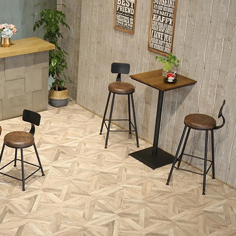 Industrial 1/3/4/5 Pieces Bar Table Set Round Pine Wood Counter Table with Stools for Cafe Clearhalo 'Bar Furniture' 'furn' 'furn_home_bar_bar_sets' 'Furniture' 'Home Bars & Bar Sets' 'home_bar_bar_sets' 'Kitchen & Dining Furniture' 1200x1200_2e4f275e-ea8f-4a4a-933c-6f91ab38baf4
