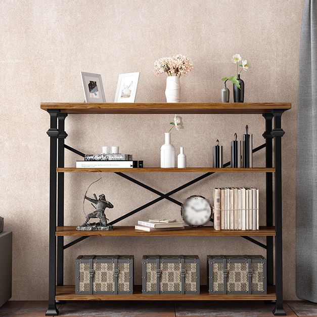 13.78"W Bookcase Industrial Style Open Back Bookcase for Study Room Home Office Clearhalo 'Bookcases' 'furn' 'furn_bookcases' 'Furniture' 'furniture_bookcases' 'kitchen' 'kitchen_bookcases' 'Living Room Furniture' 'Office Furniture' 1200x1200_2e50fdf7-f7d1-4153-9d28-d771d9578292