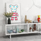 Rectangle Enclosed TV Storage Industrial TV Cabinet with Glass Doors Clearhalo 'furn' 'furn_tv_stands_entertainment_centers' 'Furniture' 'Living Room Furniture' 'TV Stands & Entertainment Centers' 'TV Stands & Media Storage Furniture' 'tv_stands_entertainment_centers' 1200x1200_2e51a255-411b-42de-b353-98b0107bc788