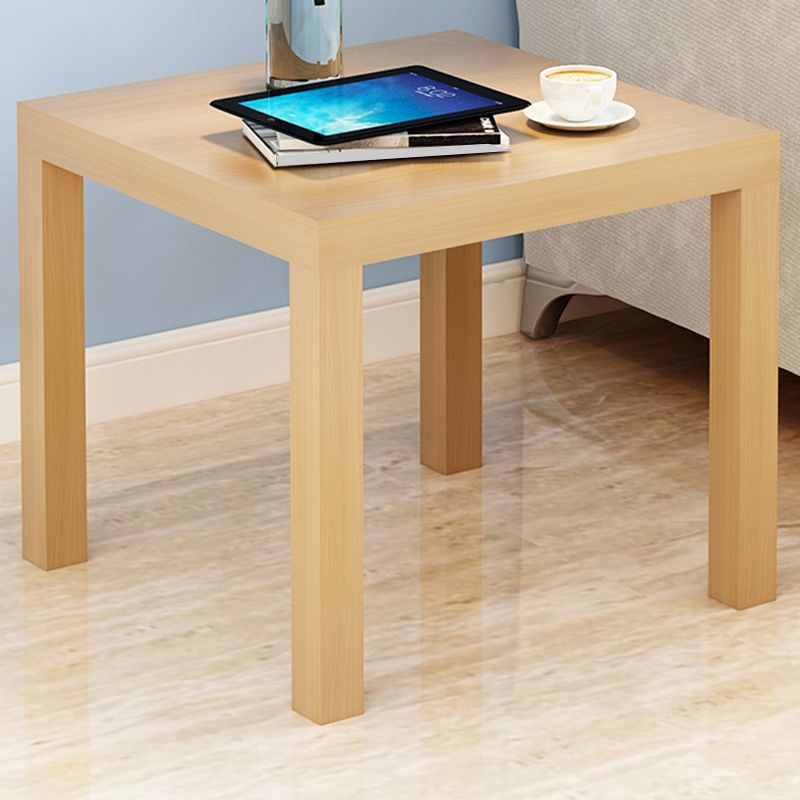 Contemporary Square Side End Table Wood 4 Legs End Slide Table Clearhalo 'Coffee & Accent Tables' 'End & Side Tables' 'end_side_tables' 'furn' 'furn_end_side_tables' 'Furniture' 'Living Room Furniture' 1200x1200_2e5b2d05-6216-44fc-880c-738a6deed0ce