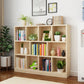 Natural Pine Wood Standard Bookshelf Modern Closed Back Bookcase for Classroom Clearhalo 'Bookcases' 'furn' 'furn_bookcases' 'Furniture' 'furniture_bookcases' 'Office Furniture' 1200x1200_2e5e40e8-d2c9-4cea-a8f1-15d7a5618538