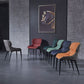 European Glam Style Metal Chair Set Wingback Side Dining Room Kitchen Chairs Clearhalo ' kitchen&dining_furn' 'Dining Chairs' 'Dining Tables & Seating' 'dining_chair' 'furn' 'furn_dining_chair' 'Furniture' 'furniture_dining_chair' 'Kitchen & Dining Furniture' 'kitchen' 1200x1200_2e5e5760-efdb-4557-99fe-db4937f9763a