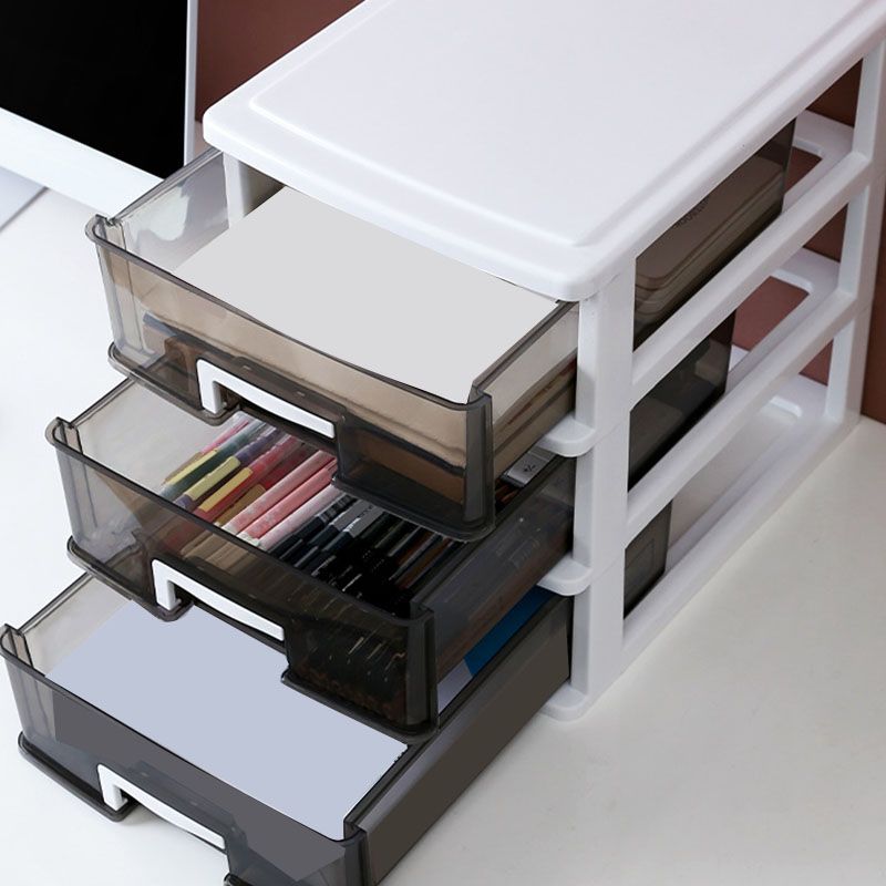 Dusinets de classement en acrylique moderne Cabinet à fichiers en acrylique vertical pour le bureau