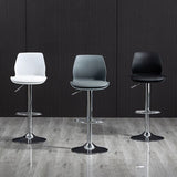 Adjustable Height Metal Plastic Counter Stools Swivel Scandinavian Bar Stools (Set of 3) Clearhalo 'Bar Furniture' 'Bar Stools' 'bar_stools' 'furn' 'furn_bar_stools' 'furniture_bar_stools' 'Kitchen & Dining Furniture' 'kitchen&dining_furn' 'kitchen' 'kitchen_furn' Furniture' 1200x1200_2e622d91-eb7a-4650-93d0-ade5591be66b