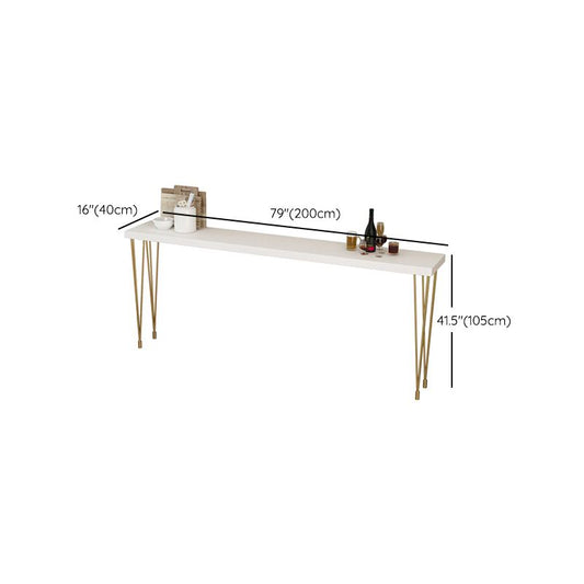 Set di banconi rettangolo in stile glam 1/2/3/9 pezzi set di bistrot in legno massiccio