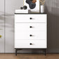 Contemporary 35.43'"Tall Wooden Chest, Rectangle Accent Cabinet with Drawers Clearhalo 'Cabinets & Chests' 'cabinets_chests' 'furn' 'furn_cabinets_chests' 'Furniture' 'Living Room Furniture' 1200x1200_2e64c347-e209-4d36-857a-91e6bc8bc2b5