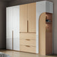 Engineered Wood Wardrobe Closet with Drawer Modern Wardrobe Cabinet Clearhalo 'Armoires & Wardrobes' 'armoires_wardrobes' 'Bedroom Furniture' 'furn' 'furn_armoires_wardrobes' 'Furniture' 1200x1200_2e6622e0-0888-4a3d-9763-43c2ccba65fe