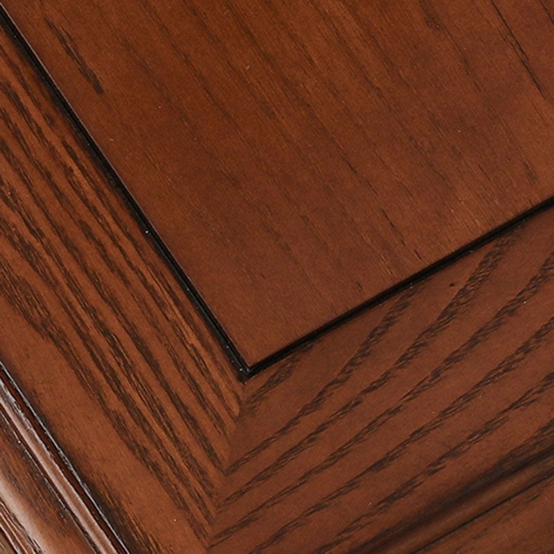 Tocador tradicional cómoda de almacenamiento de madera maciza con 9 cajones