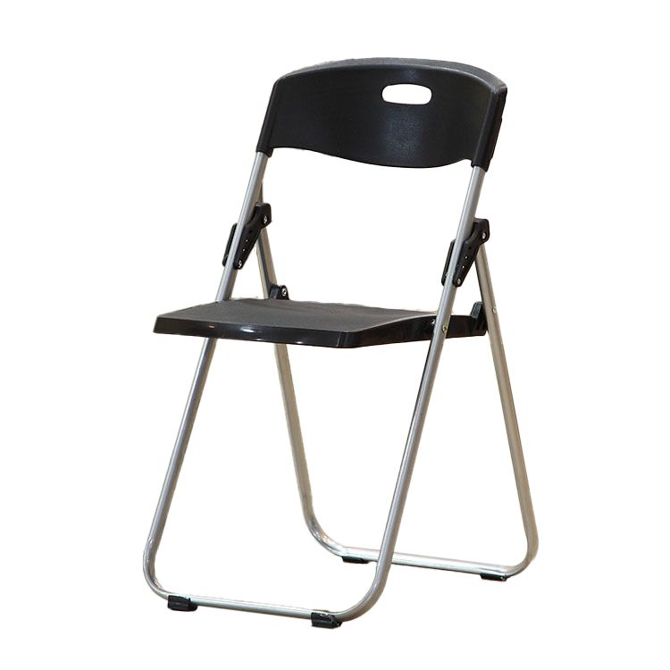 Sedia per ufficio imbottita in plastica senza bracciale moderna sedia da back office