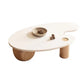 11"H Contemporary Coffee Table Solid Wood White Coffee Cocktail Table Clearhalo 'Coffee & Accent Tables' 'Coffee Tables' 'coffee_tables' 'furn' 'furn_coffee_tables' 'Furniture' 'Living Room Furniture' 1200x1200_2e697897-df5f-4c38-8e29-6b74d0955acb