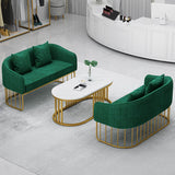 Divano scandinavo da 29,52 "H divano posteriore del cuscino solido.