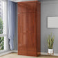 Contemporary Style Wardrobe Armoire Solid Wood Wardrobe Closet with Doors and Drawers Clearhalo 'Armoires & Wardrobes' 'armoires_wardrobes' 'Bedroom Furniture' 'furn' 'furn_armoires_wardrobes' 'Furniture' 1200x1200_2e6e07ef-f12c-4534-bd4d-6fe35139bb0d