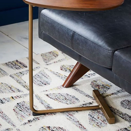 Nordic C End Table Wood Minimalist Side End Table for Living Room Clearhalo 'Coffee & Accent Tables' 'End & Side Tables' 'end_side_tables' 'furn' 'furn_end_side_tables' 'Furniture' 'Living Room Furniture' 1200x1200_2e6e0df0-c4aa-407a-8e13-5d6fe4c291ec