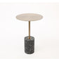 Mid-century Modern Cocktail Table Metal Iron Round Coffee Table with Top Clearhalo 'Coffee & Accent Tables' 'End & Side Tables' 'end_side_table' 'end_side_tables' 'furn' 'furn_end_side_tables' 'Furniture' 'furniture_end_side_table' 'Living Room Furniture' 1200x1200_2e6f5dde-ee91-46a6-b41e-843c82222d41