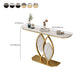 Tavolo console in pietra glam tavolo da fine graffio per la sala