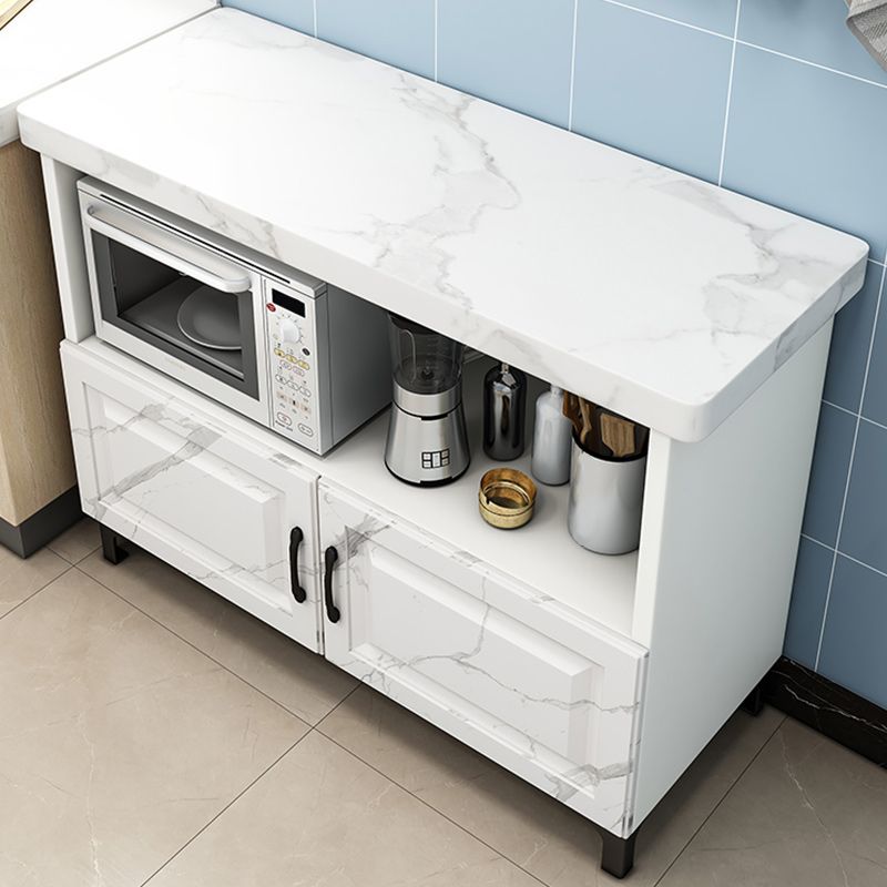 15.75"W x 32.68"H Sideboard Contemporary Style Dining Server with 2 Doors Clearhalo 'buffet_sideboard' 'Buffets & Sideboards' 'furn' 'furn_buffet_sideboard' 'Furniture' 'furniture_buffet_sideboard' 'Kitchen & Dining Furniture' 1200x1200_2e714981-8f13-4d00-ac2f-a0ff1a3ddeeb