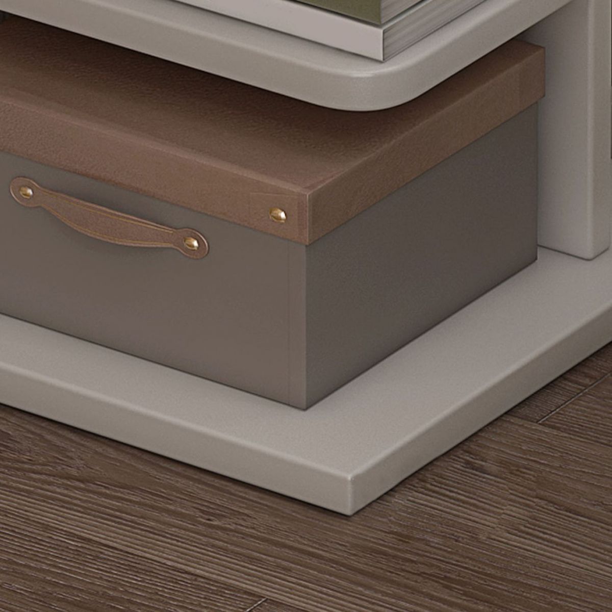 Geometry Shape Bookshelf Modern Wooden Bookcase with Multi Shelves , 24" W / 11" D Clearhalo 'Bookcases' 'furn' 'furn_bookcases' 'Furniture' 'Office Furniture' 1200x1200_2e717599-d4bb-412f-8a81-0dbd6841de9a