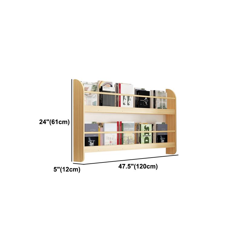 Contemporary Wall Unit Bookshelf Natural Pine Wood Bookcase for Bedroom Clearhalo 'Bookcases' 'furn' 'furn_bookcases' 'Furniture' 'furniture_bookcases' 'Office Furniture' 1200x1200_2e74c0ea-ec48-4960-ab2a-2a5b1cc32629