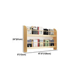 Contemporary Wall Unit Bookshelf Natural Pine Wood Bookcase for Bedroom Clearhalo 'Bookcases' 'furn' 'furn_bookcases' 'Furniture' 'furniture_bookcases' 'Office Furniture' 1200x1200_2e74c0ea-ec48-4960-ab2a-2a5b1cc32629
