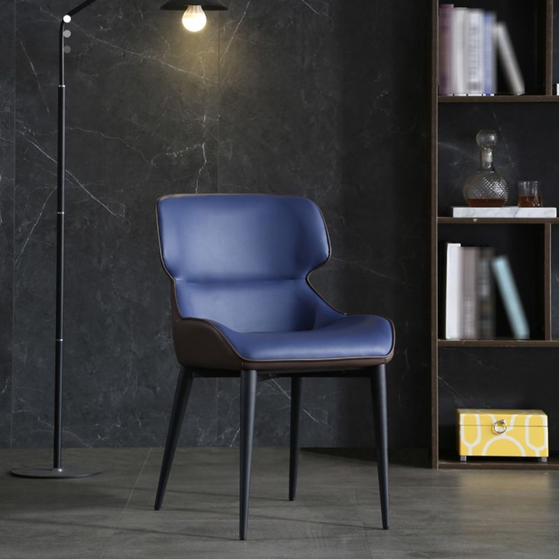 Industrial Style Metal Chair Dining Room Wingback Arm Chairs (Set of 2) Clearhalo ' kitchen&dining_furn' 'Dining Chairs' 'Dining Tables & Seating' 'dining_chair' 'furn' 'furn_dining_chair' 'Furniture' 'furniture_dining_chair' 'Kitchen & Dining Furniture' 'kitchen' 1200x1200_2e774429-51de-4c54-b450-f6ae468f7184