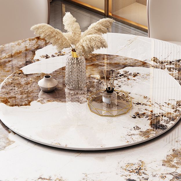 Pedestal Casual Dining Table Round Table for Home Kitchen Desk Clearhalo 'Dining Tables & Seating' 'Dining Tables' 'dining_table' 'furn' 'furn_dining_table' 'Furniture' 'Kitchen & Dining Furniture' 1200x1200_2e79d5ee-575b-485b-8109-73ef9cb08cb3