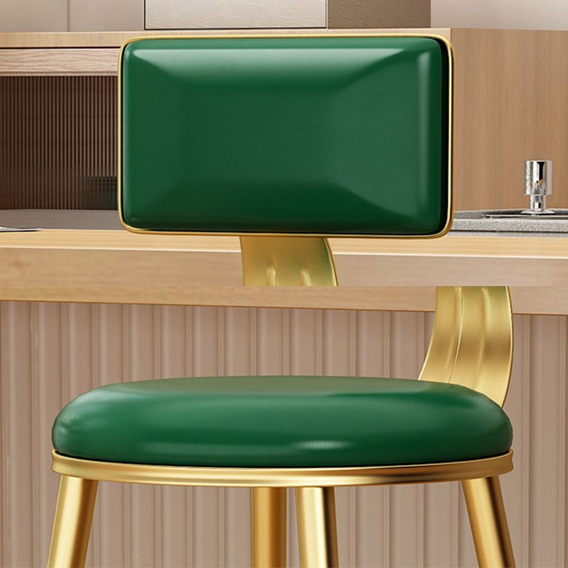 Industrial Style Metal Bar Stool Round Seat Counter Stool for Kitchen Bar Clearhalo 'Bar Furniture' 'Bar Stools' 'bar_stools' 'furn' 'furn_bar_stools' 'furniture_bar_stools' 'Kitchen & Dining Furniture' 'kitchen&dining_furn' 'kitchen' 'kitchen_furn' Furniture' 1200x1200_2e7b47f3-6972-4d1e-917d-63a98b0765c0