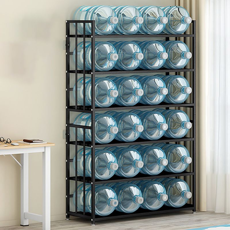 垂直長方形の本棚メタル9.8 "広いオープンブックケースブックシェルフコンテンポラリー