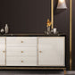 Rectangle Sideboard Luxury Storage Server with Drawers and Doors