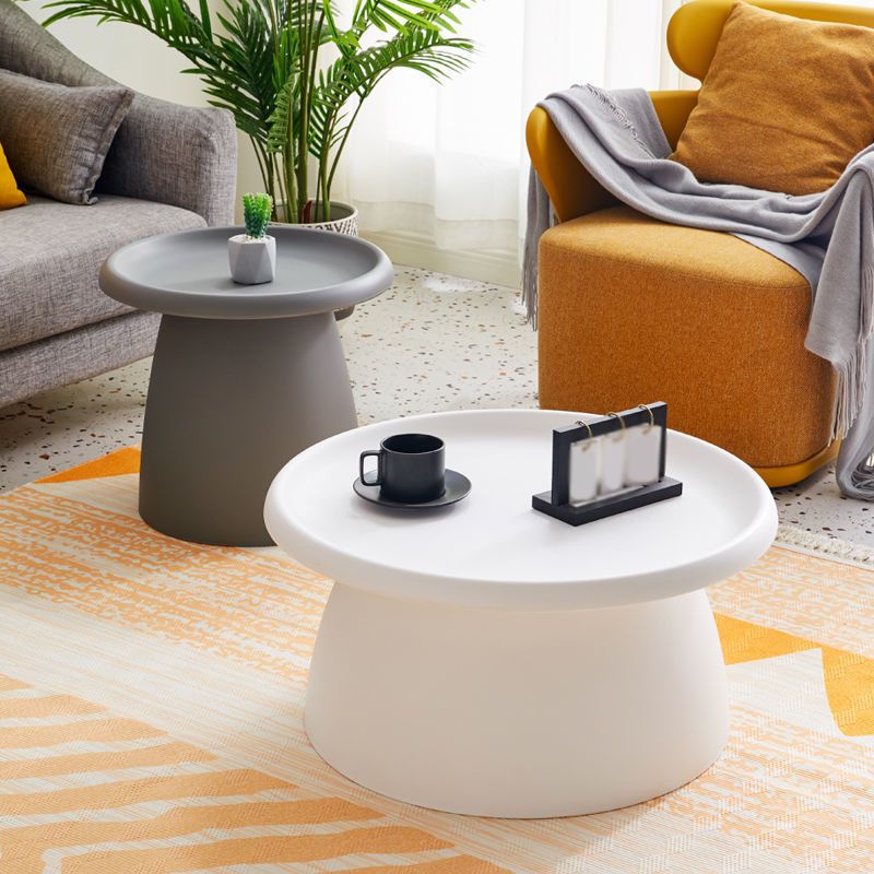 Pedestal Base Diseño Mesa de cóctel Material acrílico Selección multicolor de mesa de café