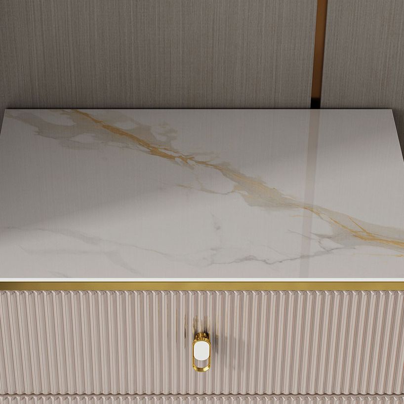 Modern de almacenamiento Cofensador de almacenamiento Cofre de piedra con 5 cajones