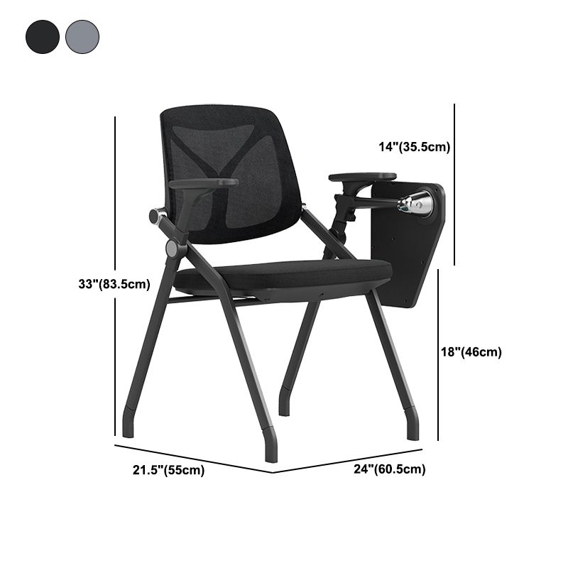 CorLiving Workspace Office Chair Sedia da conferenza con schienale basso in rete