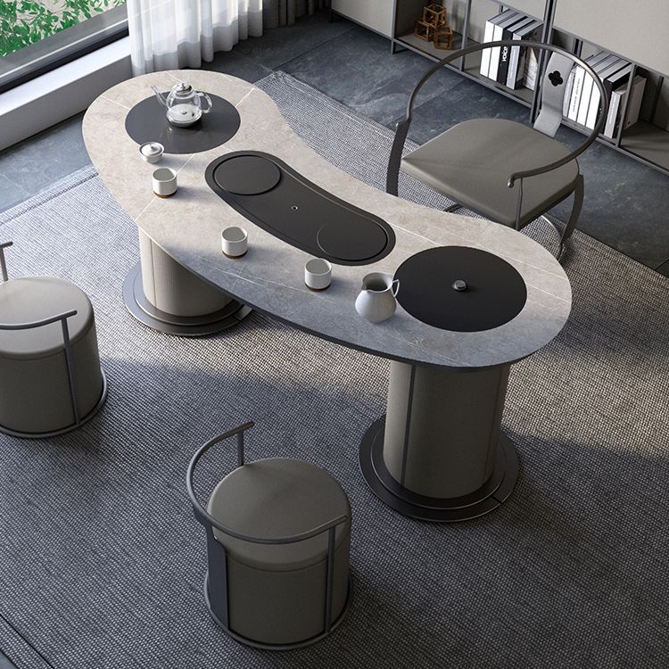 Glam Style Dining Chair Upholstered Arm Chair with Metal Base Clearhalo 'Dining Chairs' 'Dining Tables & Seating' 'dining_chair' 'furn' 'furn_dining_chair' 'Furniture' 'Kitchen & Dining Furniture' 1200x1200_2e92082c-dce6-483d-a353-189b83d5165d