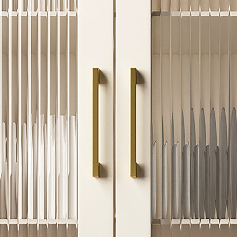 Gabinetto del salotto del soggiorno in ferro mobile moderno server moderno con porta di vetro e conservazione