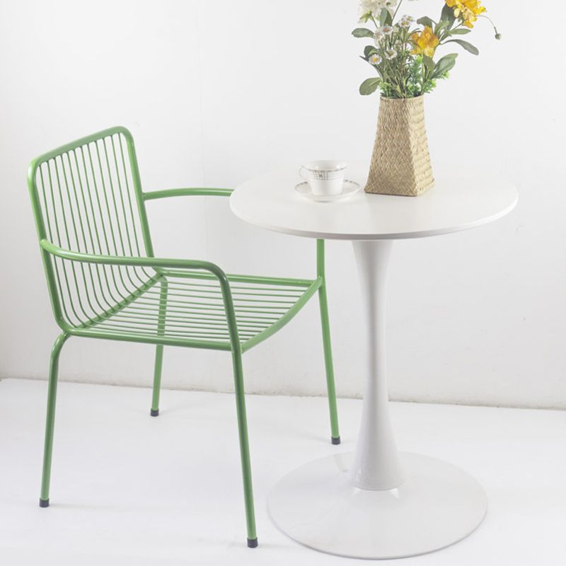 Contemporary Top Dining Table Round Dining Table with Pedestal Base Clearhalo 'Dining Tables & Seating' 'Dining Tables' 'dining_table' 'furn' 'furn_dining_table' 'Furniture' 'furniture_dining_table' 'Kitchen & Dining Furniture' 'kitchen' 'kitchen_dining_table' 1200x1200_2e9d78ab-af0f-4602-8657-13829aa80bdb