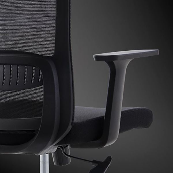 Fixed Arms Office Chair Upholstered No Distressing Modern Desk Chair Clearhalo 'furn' 'furn_office_chair' 'Furniture' 'Office Chairs' 'Office Furniture' 'office_chair' 1200x1200_2e9fa8a7-c9b1-47dc-9a8f-7903730ae49b