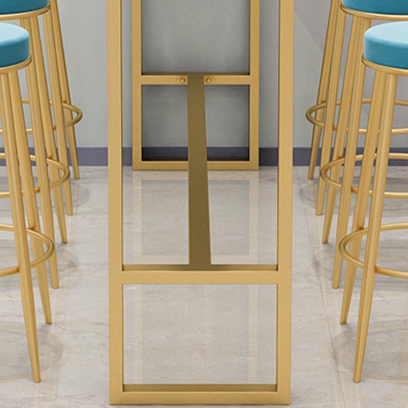 Cafetería Mesa de bar de cócteles Cafetería Mesa de comedor de altura de pubs contemporánea de pub