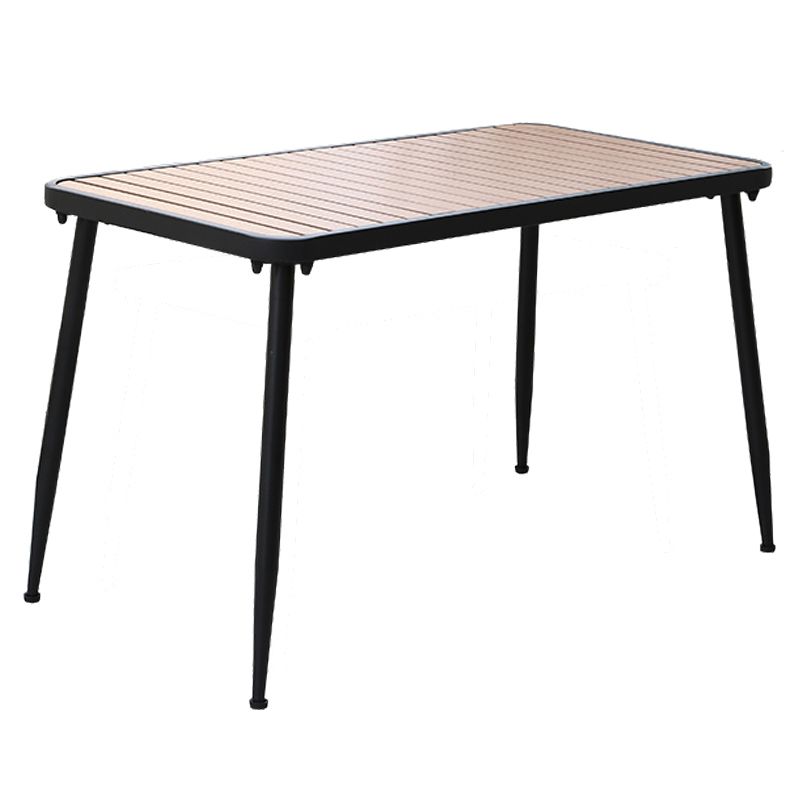 Industrial Dining Room Table 4 Metal Base Table for Home Kitchen Dinner Clearhalo ' dining_table' 'Dining Tables & Seating' 'Dining Tables' 'furn' 'furn_dining_table' 'Furniture' 'furniture_dining_table' 'Kitchen & Dining Furniture' 'kitchen&dining_furn' 'kitchen' 'kitchen_dining_table' 1200x1200_2ea1d71a-aa42-4888-a5ce-005f80da4107