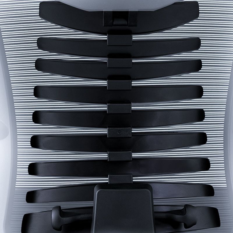 Chaise de bureau ergonomique Mesh Desk High Back Linen Task Task With Castor