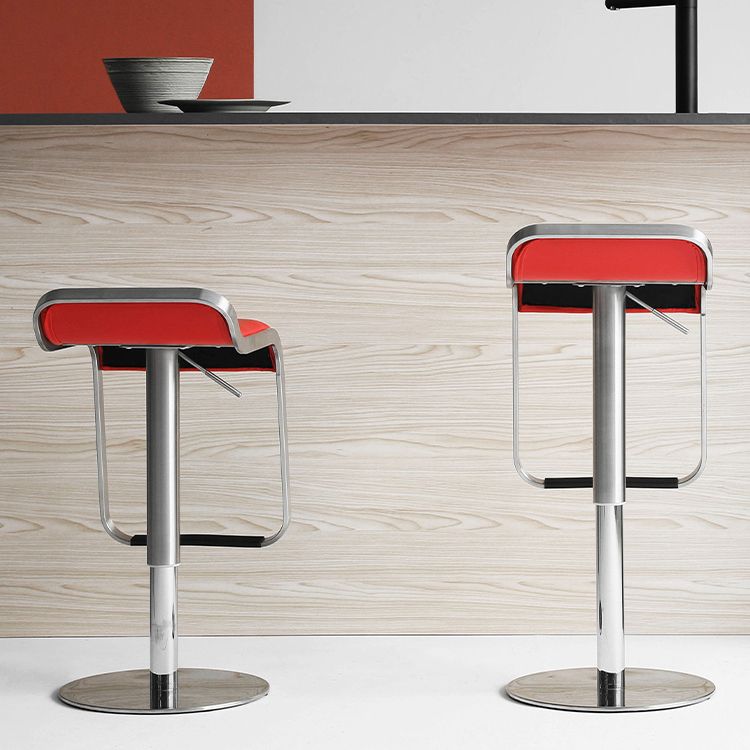 Sgabello da bar in pelle industriale sgabello da cornice per soggiorno per soggiorno