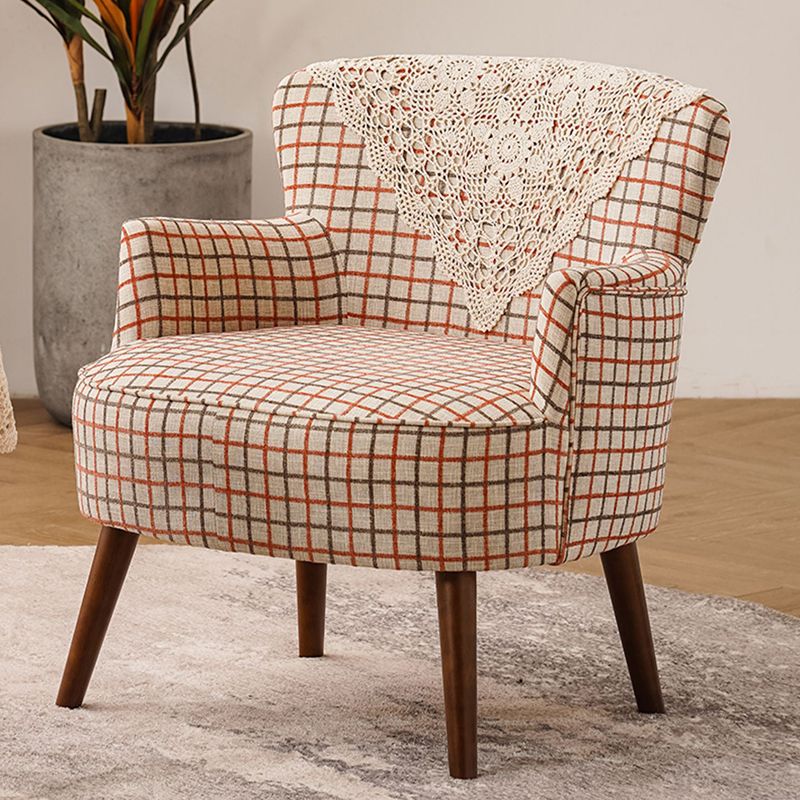 Fabric Wooden Lounge Chair Arms Included Side Chair for Living Room Clearhalo 'Accent Chairs' 'accent_chairs' 'Chairs & Seating' 'furn' 'furn_accent_chairs' 'Furniture' 'Living Room Furniture' 1200x1200_2eab2535-359c-46d9-9959-e8f5573b8d4e