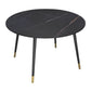 Sintered Stone Matte Finish Restaurant Table 4 Legs Glam Style Dining Table Clearhalo 'Dining Tables & Seating' 'Dining Tables' 'dining_table' 'furn' 'furn_dining_table' 'Furniture' 'furniture_dining_table' 'Kitchen & Dining Furniture' 'kitchen' 'kitchen_dining_table' 1200x1200_2eb34eb1-bd0d-4c03-bfce-1a4de41286d5