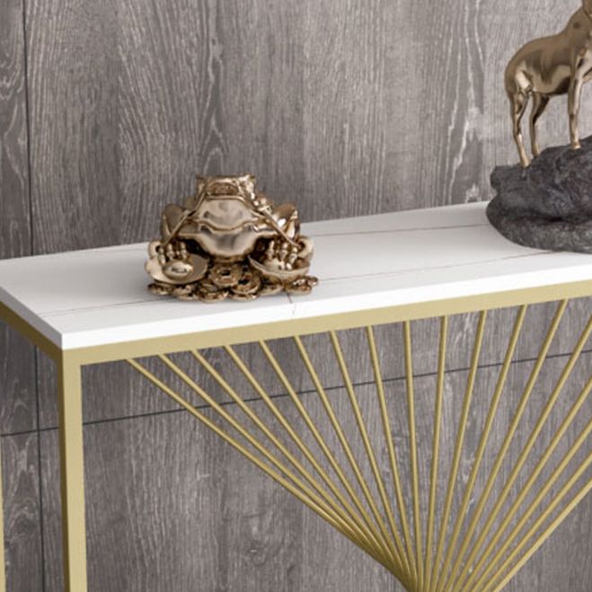 Mesa de la mesa de la mesa del glamour de 31.5 pulgadas de altura para el hall