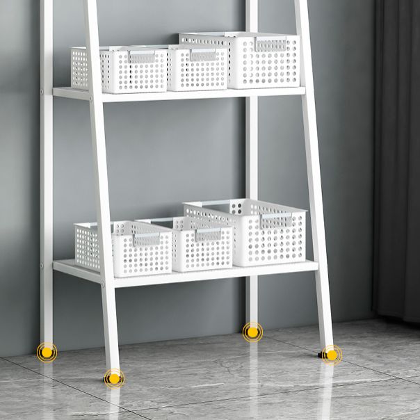 Contemporary Ladder Bookshelf Metal Open Back Bookcase for Office Clearhalo 'Bookcases' 'furn' 'furn_bookcases' 'Furniture' 'Office Furniture' 1200x1200_2eb6d377-eaa5-4abe-904d-72ce8ee31919