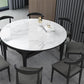 Contemporary Style 53'' Dining Table 4 Legs Dining Site Table with Drop-Leaf Clearhalo ' dining_table' 'Dining Tables & Seating' 'Dining Tables' 'furn' 'furn_dining_table' 'Furniture' 'furniture_dining_table' 'Kitchen & Dining Furniture' 'kitchen&dining_furn' 'kitchen' 'kitchen_dining_table' 1200x1200_2eb8a4ce-9b9c-447a-84dc-b9c70802a16e