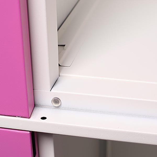 Contemporary Style Wardrobe Armoire Metal Wardrobe Closet with Locks Clearhalo 'Armoires & Wardrobes' 'armoires_wardrobes' 'Bedroom Furniture' 'furn' 'furn_armoires_wardrobes' 'Furniture' 1200x1200_2eb9d70f-d645-441b-b3ef-661c57c8e78d